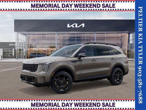 Brown 2026 Kia Sorento X-Line SX