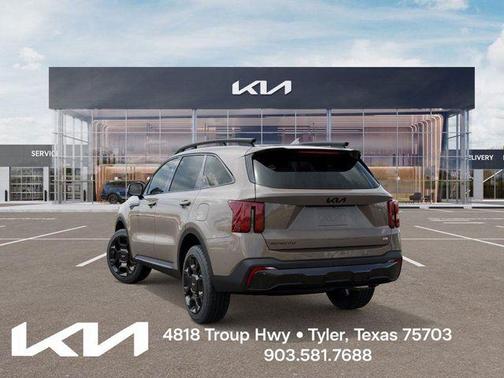 Brown 2026 Kia Sorento X-Line SX