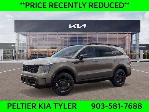 Brown 2026 Kia Sorento X-Line SX