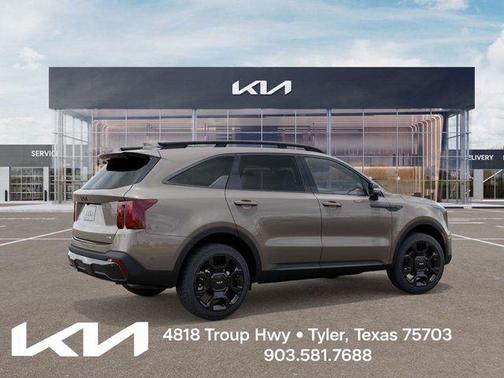 Brown 2026 Kia Sorento X-Line SX