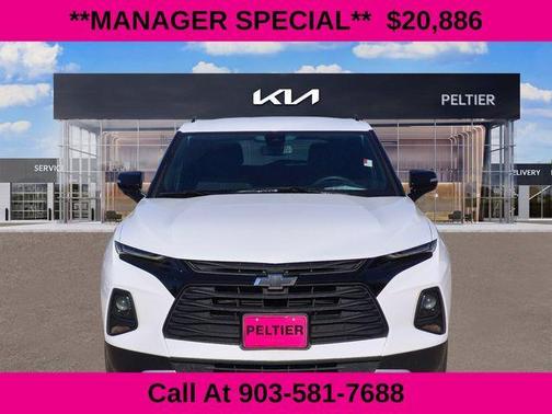 Summit White 2022 Chevrolet Blazer 2LT