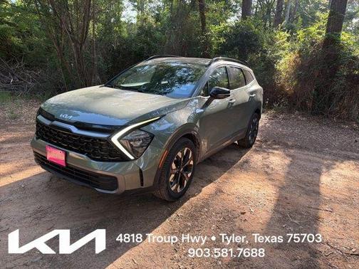 Jungle Green 2023 Kia Sportage X-Line