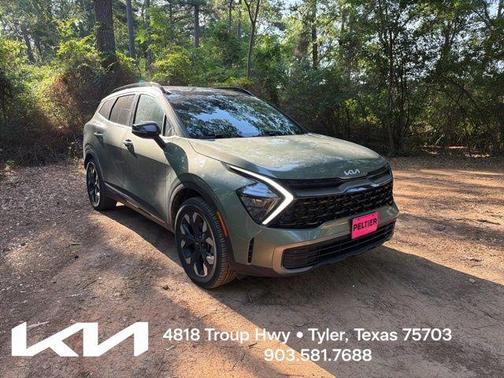 Jungle Green 2023 Kia Sportage X-Line