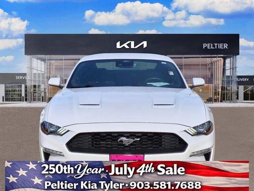 Oxford White 2019 Ford Mustang EcoBoost