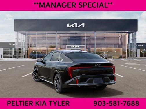 Aurora Black Pearl 2026 Kia K4 GT-LINE