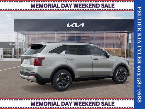 Ivory Silver 2026 Kia Sorento S