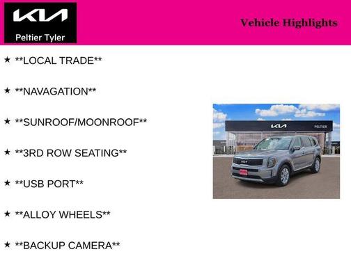 Everlasting Silver 2022 Kia Telluride LX