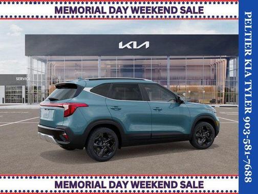 Blue 2026 Kia Seltos EX