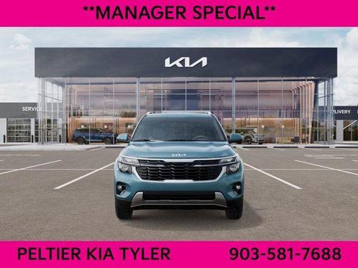 Blue 2026 Kia Seltos EX