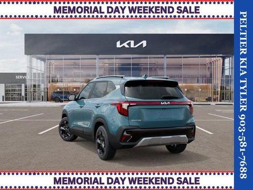 Blue 2026 Kia Seltos EX