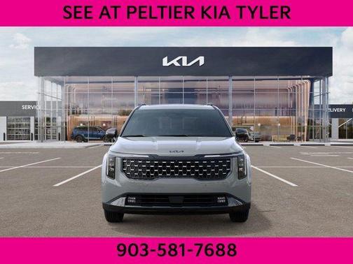 Ceramic Silver 2026 Kia Carnival Hybrid SX