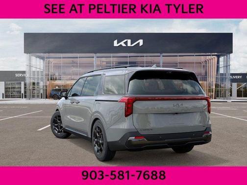 Ceramic Silver 2026 Kia Carnival Hybrid SX