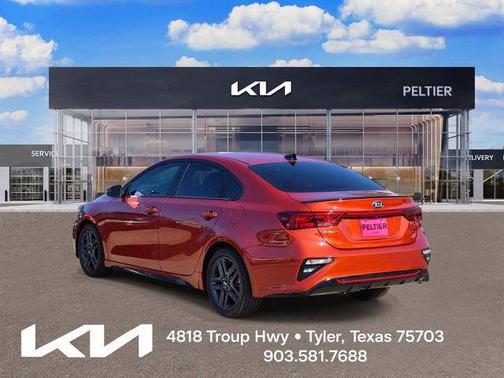 Fire Orange 2020 Kia Forte GT-Line