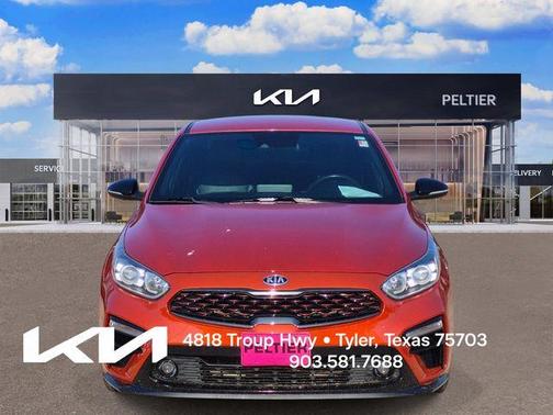 Fire Orange 2020 Kia Forte GT-Line