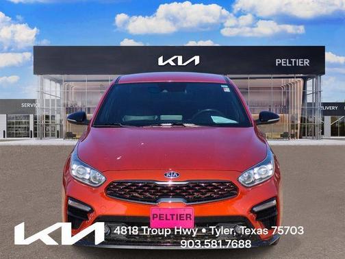 Fire Orange 2020 Kia Forte GT-Line