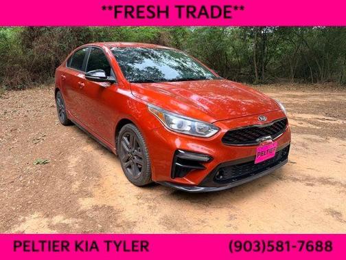 Fire Orange 2020 Kia Forte GT-Line