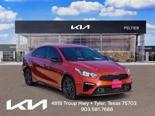 Fire Orange 2020 Kia Forte GT-Line