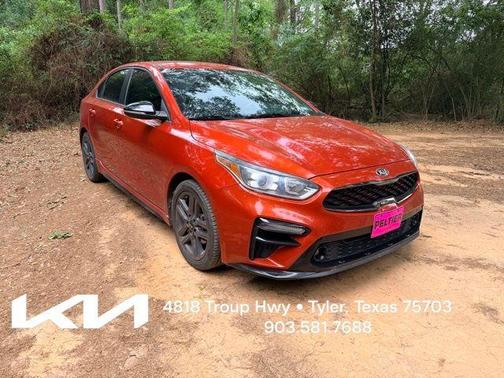 Fire Orange 2020 Kia Forte GT-Line
