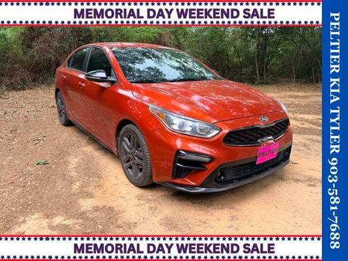Fire Orange 2020 Kia Forte GT-Line