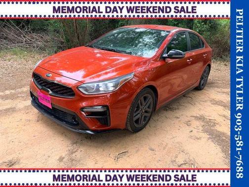 Fire Orange 2020 Kia Forte GT-Line
