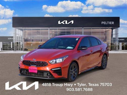 Fire Orange 2020 Kia Forte GT-Line