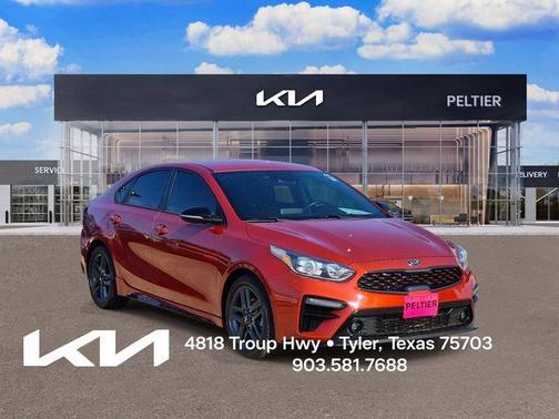 Fire Orange 2020 Kia Forte GT-Line