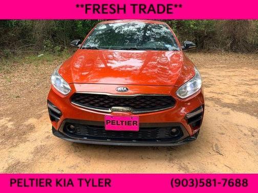 Fire Orange 2020 Kia Forte GT-Line