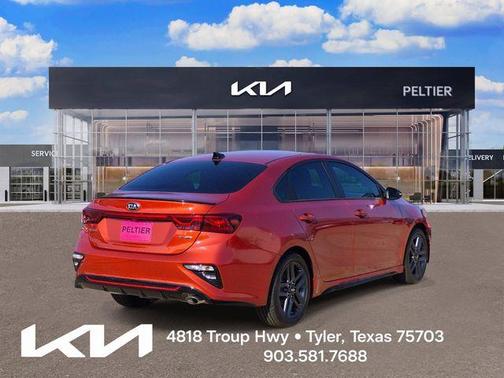 Fire Orange 2020 Kia Forte GT-Line