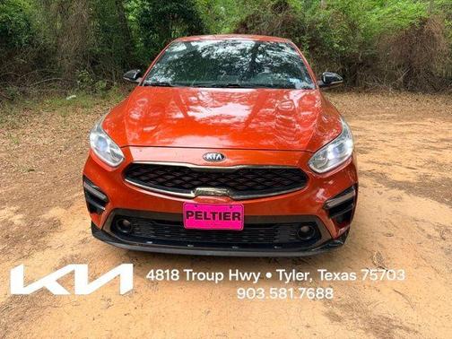 Fire Orange 2020 Kia Forte GT-Line