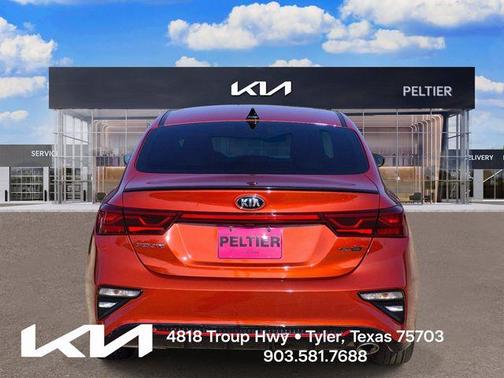 Fire Orange 2020 Kia Forte GT-Line