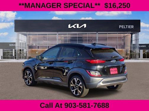 Ultra Black 2022 Hyundai KONA Limited