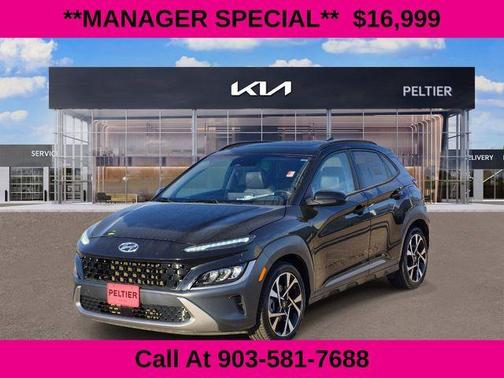 Ultra Black 2022 Hyundai KONA Limited