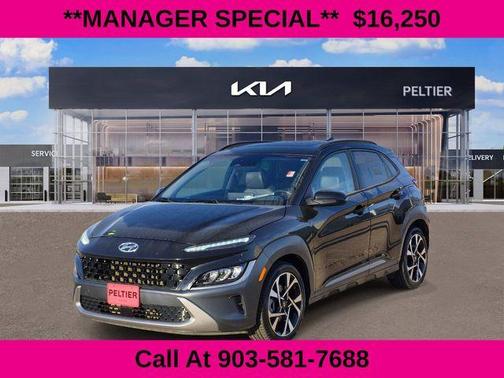 Ultra Black 2022 Hyundai KONA Limited