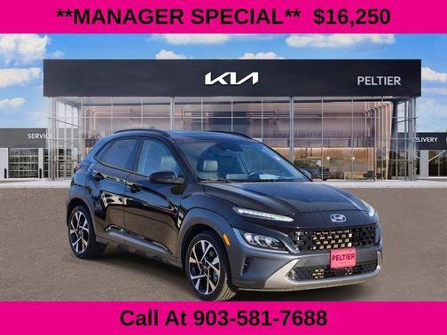 Ultra Black 2022 Hyundai KONA Limited