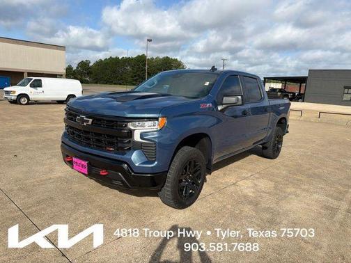 Lakeshore Blue Metallic 2024 Chevrolet Silverado 1500 LT Trail Boss