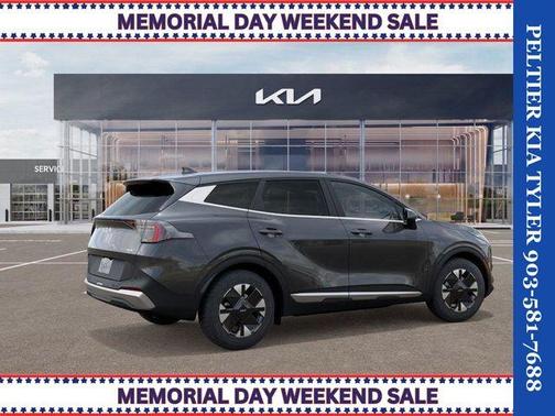 Gravity Gray 2026 Kia Sportage Hybrid LX