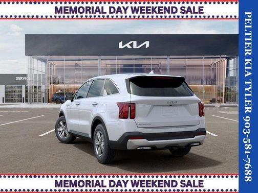 Glacial White Pearl 2026 Kia Sorento LX