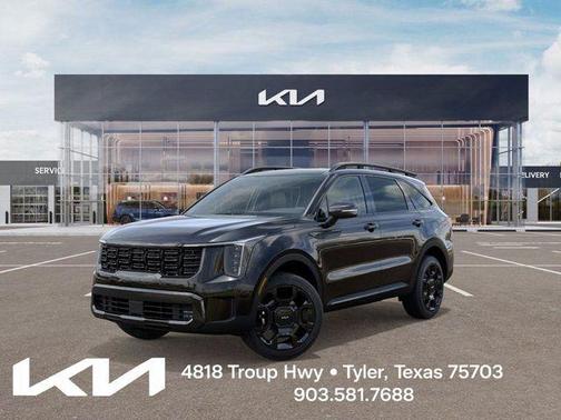Ebony Black 2026 Kia Sorento X-Line EX