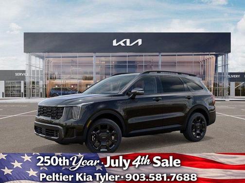 Ebony Black 2026 Kia Sorento X-Line EX