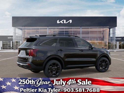 Ebony Black 2026 Kia Sorento X-Line EX