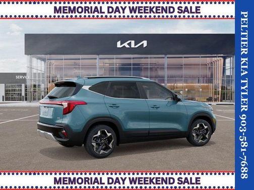 Blue 2026 Kia Seltos EX