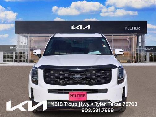 Glacial White Pearl 2021 Kia Telluride SX