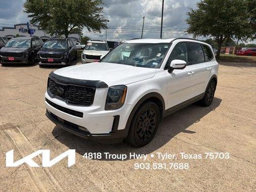 Glacial White Pearl 2021 Kia Telluride SX