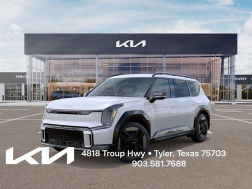 Glacial White Pearl 2026 Kia EV9 GT-Line