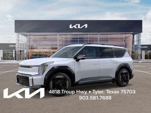 Glacial White Pearl 2026 Kia EV9 GT-Line