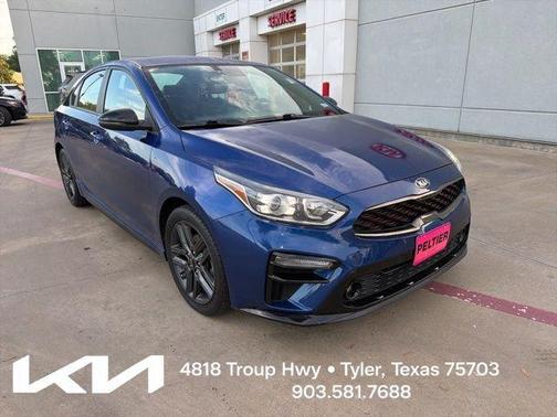Deep Sea Blue 2021 Kia Forte GT-Line