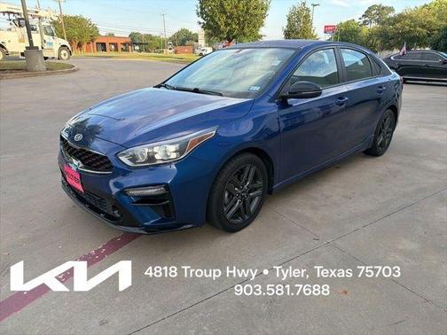 Deep Sea Blue 2021 Kia Forte GT-Line