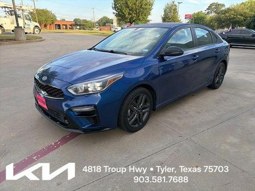 Deep Sea Blue 2021 Kia Forte GT-Line