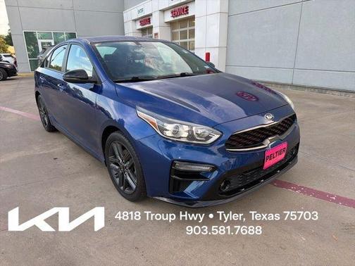 Deep Sea Blue 2021 Kia Forte GT-Line