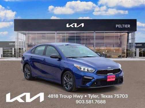 Deep Sea Blue 2021 Kia Forte GT-Line